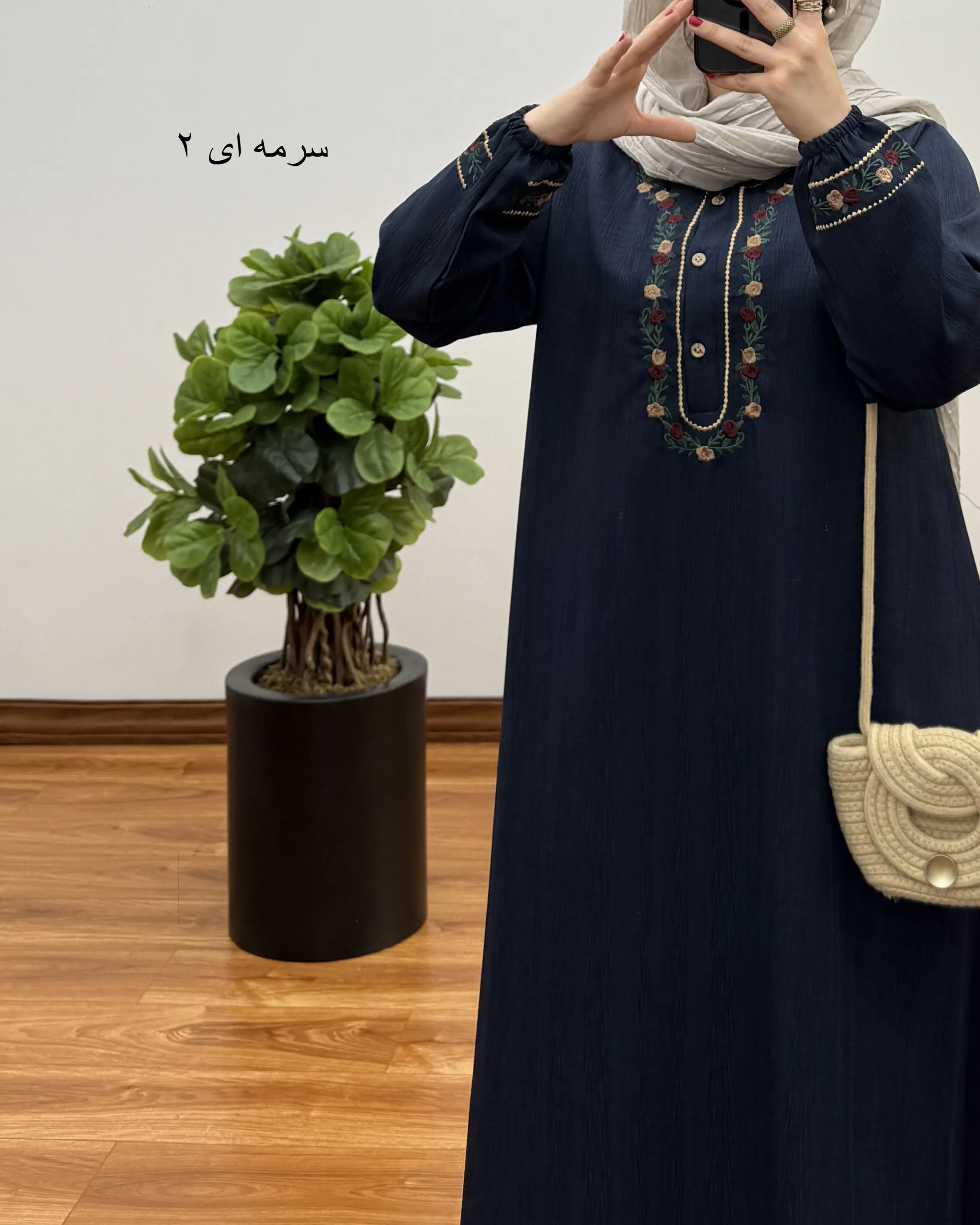 کفتان زنانه بلند مدل آیدا